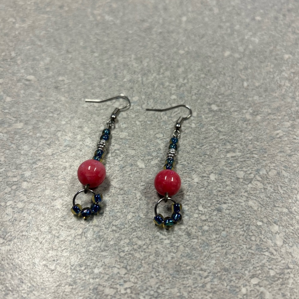 Handmade beaded earrings